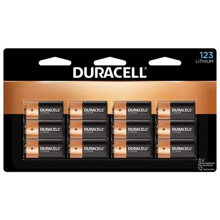 DURACELL Battery Lthm 3V 123 12Pk 037506